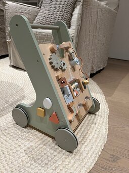 Little Dutch Chodítko s aktivitami dřevěné - 3