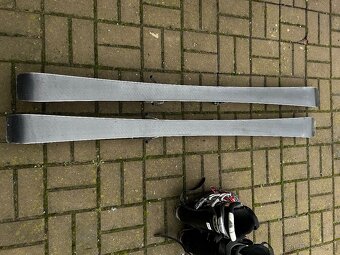 Lyže 155cm + lyžáky - 3