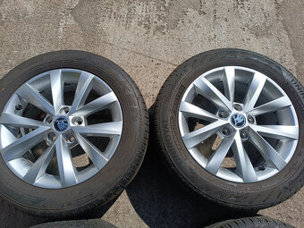 Škoda Octavia III - alu 6,5x16 et46 + letní 205/55/16 - 3