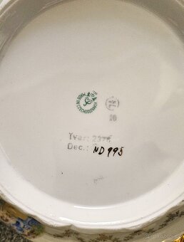 porcelánová souprava Tři grácie - 3