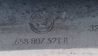 Spojler zadního nárazníku Škoda Kamiq 658807521B - 3