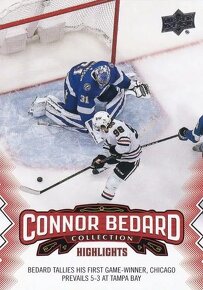 Hokejové kartičky Connora Bedarda - 3