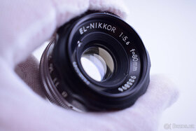 Nikon El-Nikkor 80mm zvetsovaci objektiv 6x6 - 3