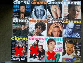 ČASOPISY CINEMA od 1995 do 2003 - POZRI DETAILNÉ FOTO - 3
