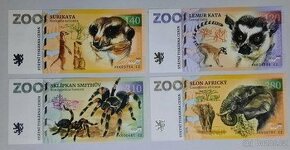 ZOOlar - pamätná suvenírová bankovka SK-CZ-PL ZOO - 3