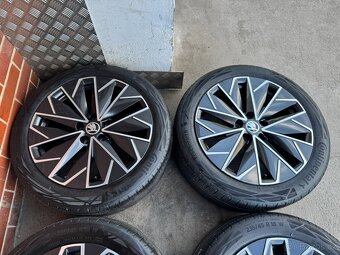Alu 18" 5x112 orig. škoda "PROPUS" letní 70% SUP3 LaK - 3