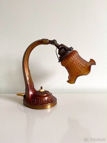 Starožitná stolní lampa Art Deko, Nemecko - 3