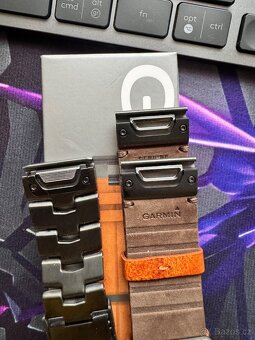 Garmin originální řemínky Titan a kůže - 3