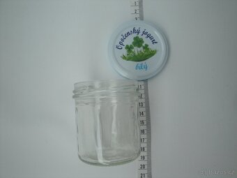 Zavařovací sklenice 200 - 300 ml, tvarově různorodé, malé - 3
