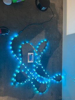 Led pásek - USB + ovladač - 3