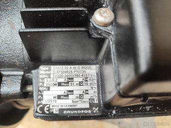 GRUNDFOS CHI12-25A-W-G-BQQE - 3