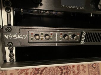 Audio zesilovač_4x 1000W/8 ohm + Procesor - 3