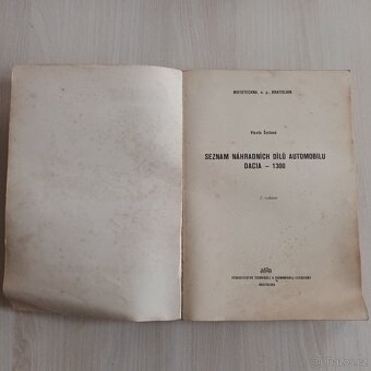 Katalog náhradních dílů Dacia 1300 - 3