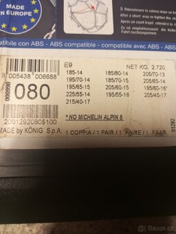 Sněhové řetězy Thule - Škoda  Scala - 3