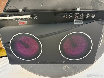 🔥 Dvouplotýnková elektrická deska (sklokeramická) - 3