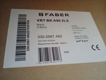 Odsavač par Faber VRT BK A90 - 3