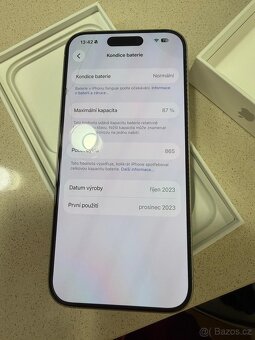 Prodám IPhone 15PRO 128GB - 3