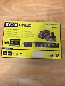 Ryobi ONE+ Akumulátor RB1840X + nabíječka - 3