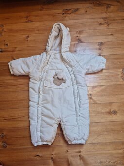 Zimní dětský overal s kapucí - 3