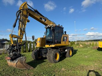 Kolový otočný bagr CAT M317F - 3