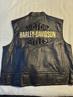 Kožená vesta Harley Davidson - 3