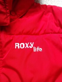 Dívčí zimní bunda červená Roxy - 3