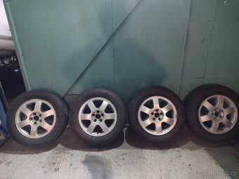 ALU kola 5x100 R15 195/65 zimní - 3