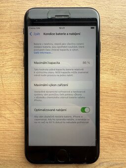 Prodám iPhone SE 2020 – 64 GB – černý - ZÁNOVNÍ - 3