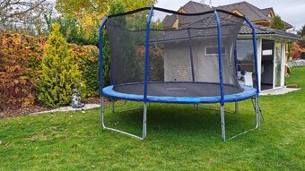 Trampolína Marimex 366 cm + vnitřní ochranná síť + schůdky - 3