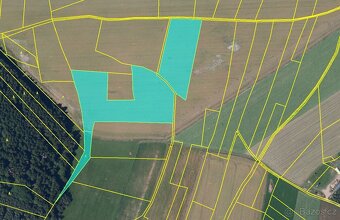 Prodej polí a luk nedaleko Hlinska – 3,7 ha - 3