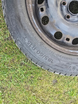 Kompletní kola zimní pneu 5x100 185/60 R15 - 3