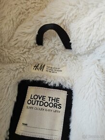 Dívčí zimní parka H&M vel. 164 - 3