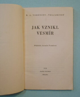B.A. Voroncov-Veljaminov - Jak vznikl vesmír - NV 1952 - 3