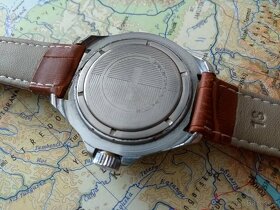 Hodinky Vostok Kamandirske (CCCP). Funkčné po servise. - 3