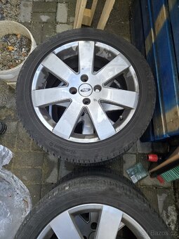 ALU kola + pneu r17 4x108 - 3