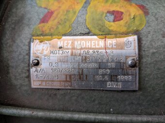 Elektromotor MEZ Mohelnice 0,3 kW – 380 V - 3