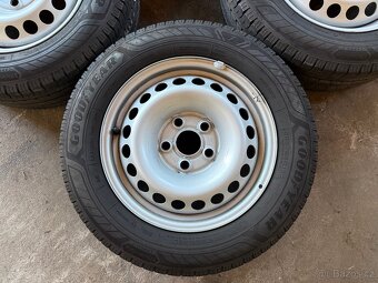 Originální plechové disky VW Transporter 5x120 R16C - 3