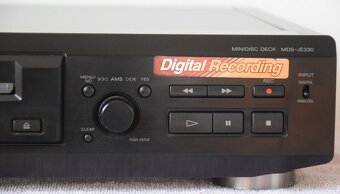 Minidisc deck SONY MDS-JE330 + 12x MD TDK, manuál - 3