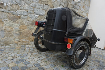 Jawa 350/640 s postranním vozíkem - 3