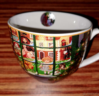 Vánoční sada hrníčků s talířky – The Christmas Collection - 3