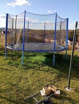 Trampolina goodjump 4upvc 400cm, včetne náhradních dilu - 3