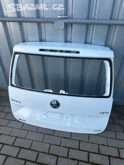 Kufr, víko kufru, páté dveře Škoda Yeti Facelift - 3