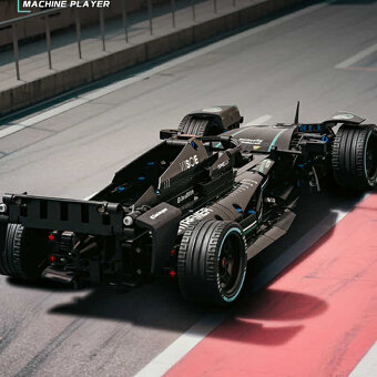 NOVÁ stavebnice formule závodní auto 1020 dílků,délka 52,5 c - 3