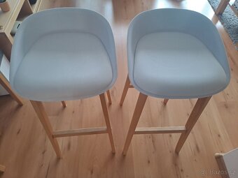 Barová židle buk masiv - 3