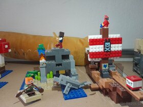 LEGO - dobrodružství pirátské lodi - Minecraft - 3