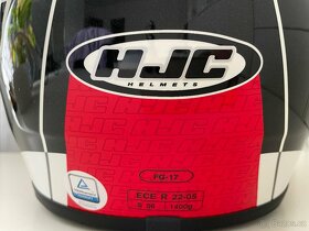 Motorkářská helma HJC FG-17 + rukavice Rev’it Ladies Raven - 3
