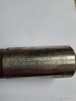 Fréza na kov pr. 40 x 125/205 mm válcová čelní, HSS-Co8
- 3