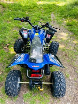 Čtyřkolka 110ccm modrá - 3
