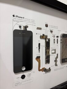 sběratelský Apple iPhone 4 zarámovaný - 3