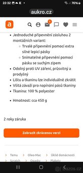 Lamelový závěs proti hmyzu/nový - 3